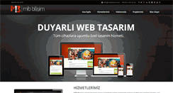 Desktop Screenshot of mibbilisim.com